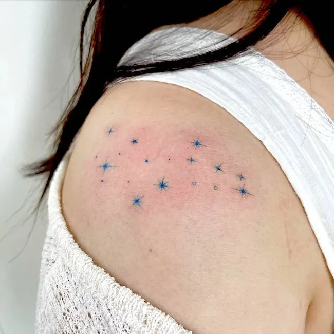 Aggregate 96 about star tattoo on shoulder super hot  indaotaonec