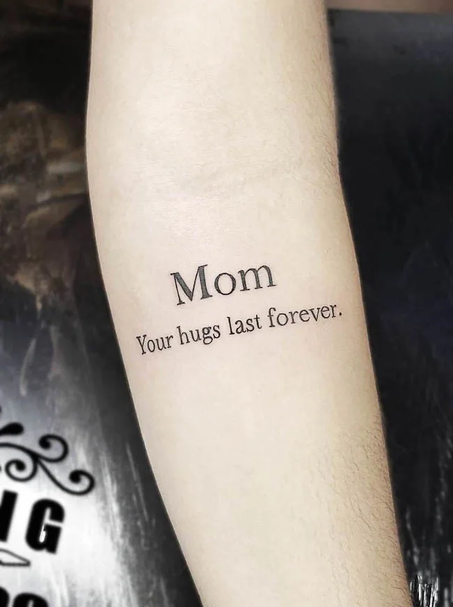 love you mom dad tattoo  YouTube