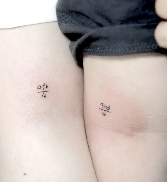 Sibling Tattoos 94 Tattoo Ideas For Brothers And Sisters To Bond With In  2023