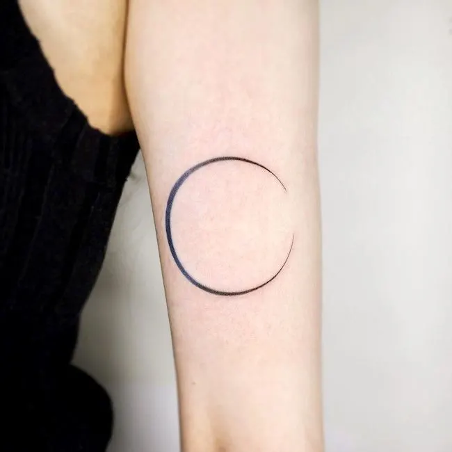Matching Sun And Moon Temporary Tattoo (Set of 3+3) – Small Tattoos
