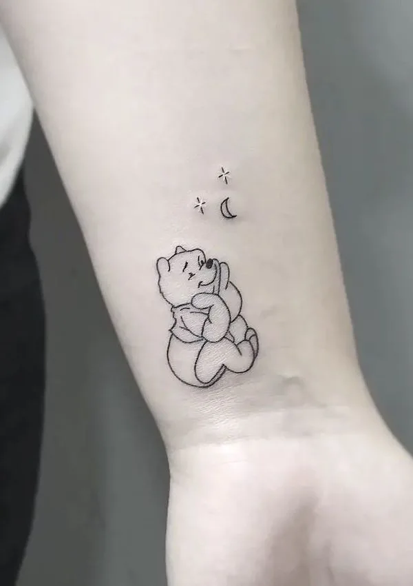 Top 58 Winnie The Pooh Tattoo Ideas  2021 Inspiration Guide