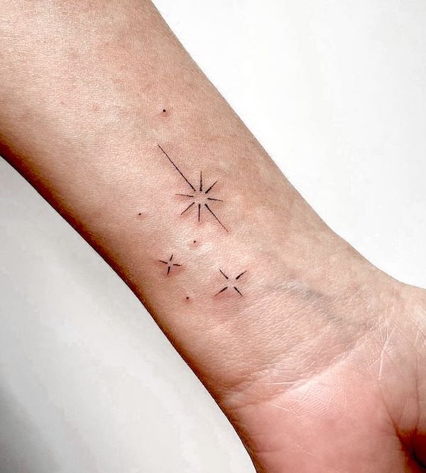 wrist star tattoo by ryliecat on DeviantArt