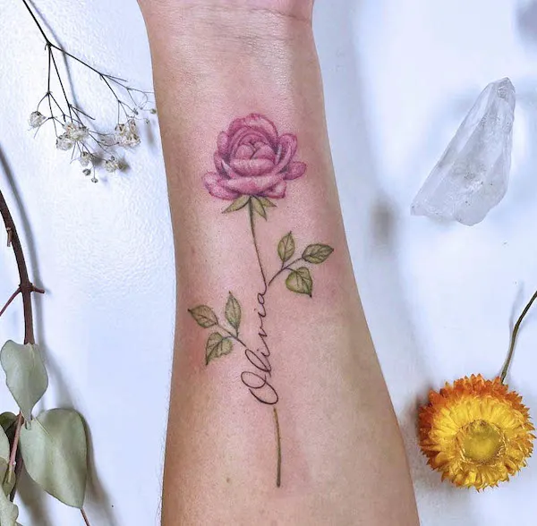 35 Beautiful Rose Tattoos for Women & Meaning - The Trend Spotter