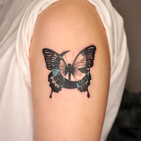 2 headed snake butterfly  instagram bailsartt tattootattooideas   TikTok