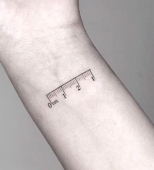 10 Best Ruler Tattoo Ideas That Will Blow Your Mind  Outsons