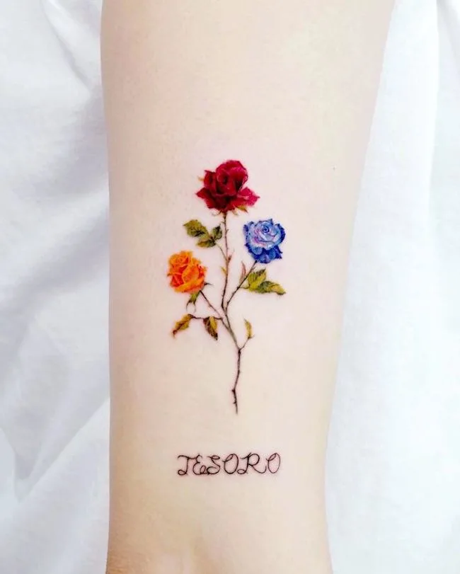 50 Phenomenal Marigold Flower Tattoos