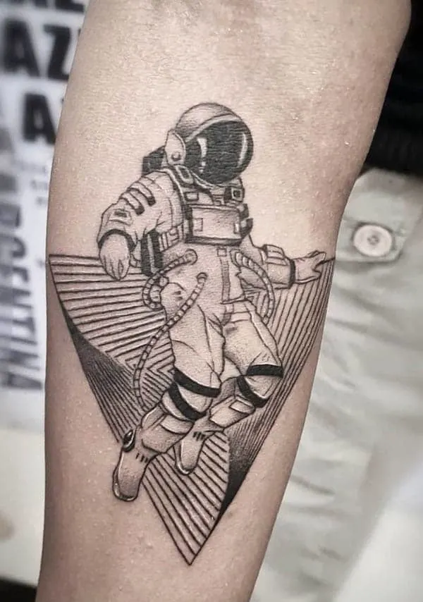 43 Astronaut Tattoos That Are Out Of This World