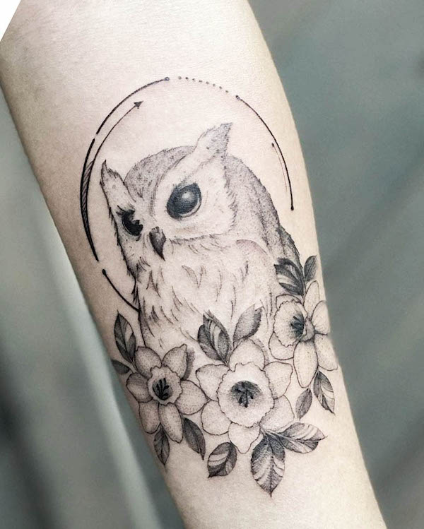 Owl Tattoos 30 Design Ideas Meaning and Symbolism  100 Tattoos