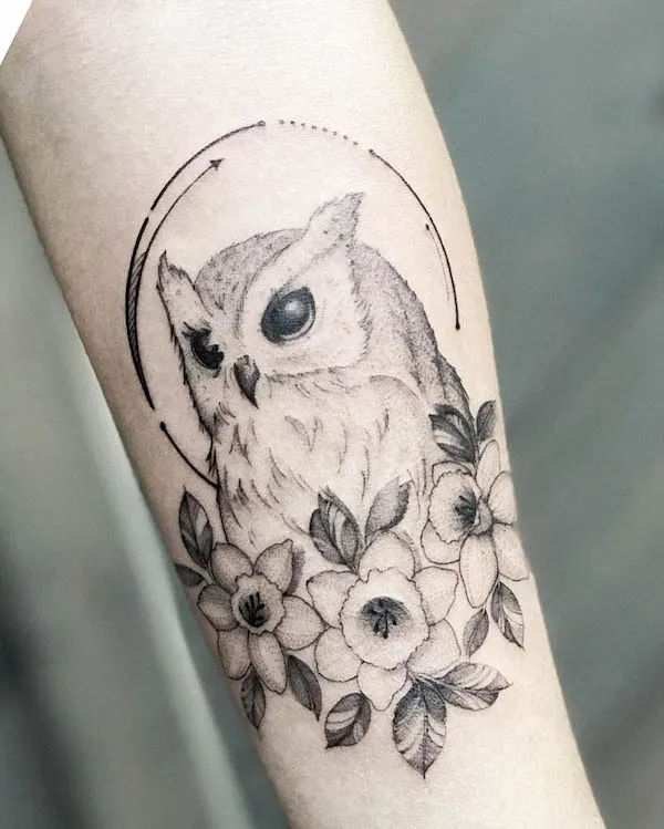 50 of the Most Beautiful Owl Tattoo Designs and Their Meaning for the  Nocturnal Animal in You  KickAss Things