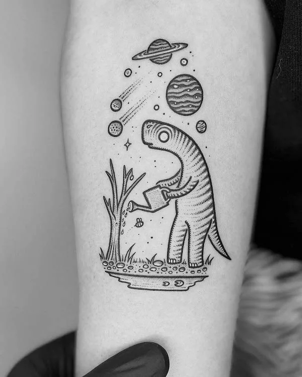 200 Dinosaur Tattoo Ideas To Unravel Mysteries Of The Past