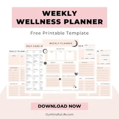 Weekly wellness planner 2