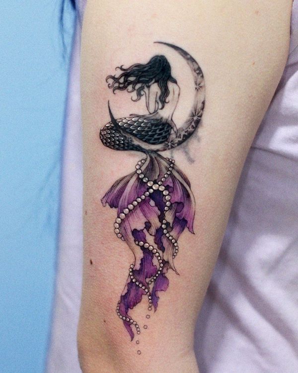 75 Mind-Blowing Mermaid Tattoos And Their Meaning - AuthorityTattoo