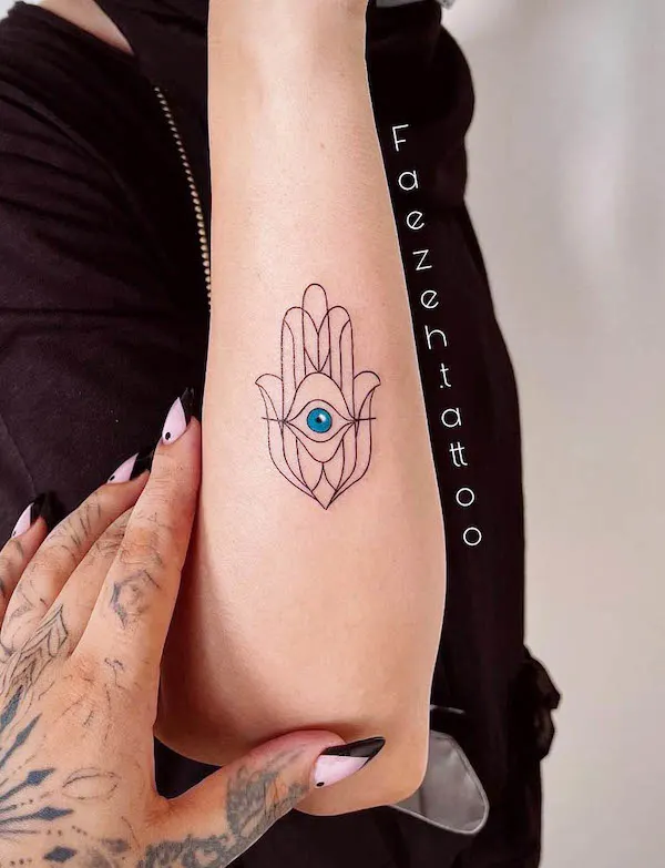 Hamsa Tattoo - Worldwide Tattoo & Piercing Blog