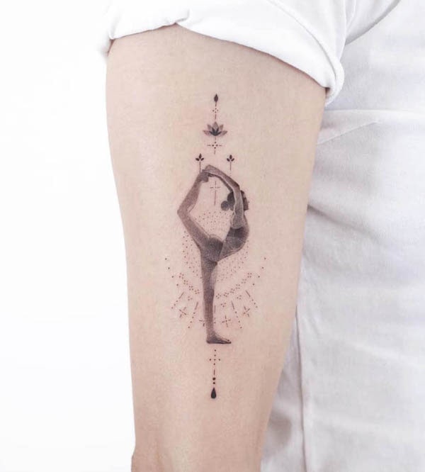 Beautiful and inspiring Yoga tattoo designs and meanings