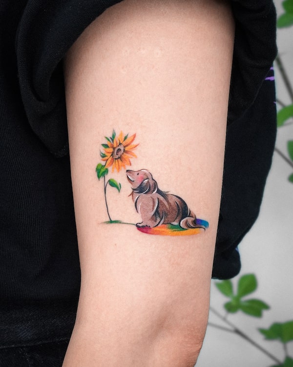 101 Best Dog Tattoo Ideas That Show Your Dog Love  Fidose of Reality