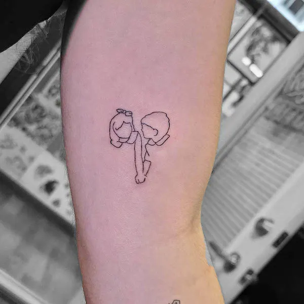 43 Cool Sibling Tattoos Youll Want to Get Right Now  StayGlam