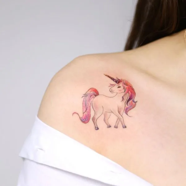 22 Magical Unicorn Tattoo Ideas For Girls - Styleoholic