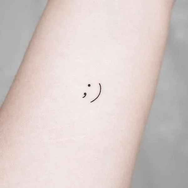 Semicolon Tattoo Meaning  What Does This Symbolize