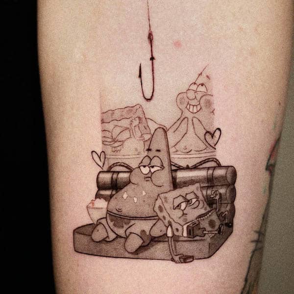 230 Adorable Spongebob Tattoo Ideas and Designs 2023  TattoosBoyGirl