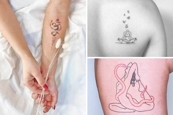 yoga tattoos