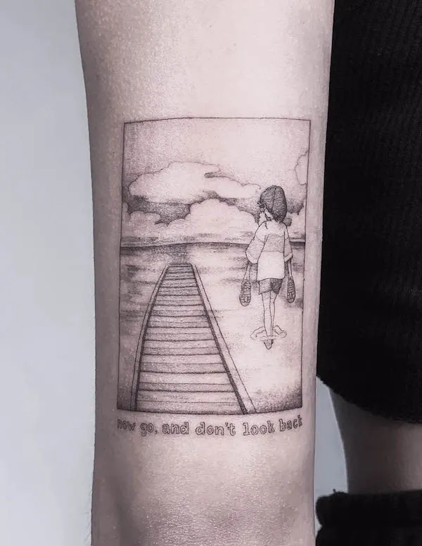 Top 71+ minimalist spirited away tattoo in.eteachers