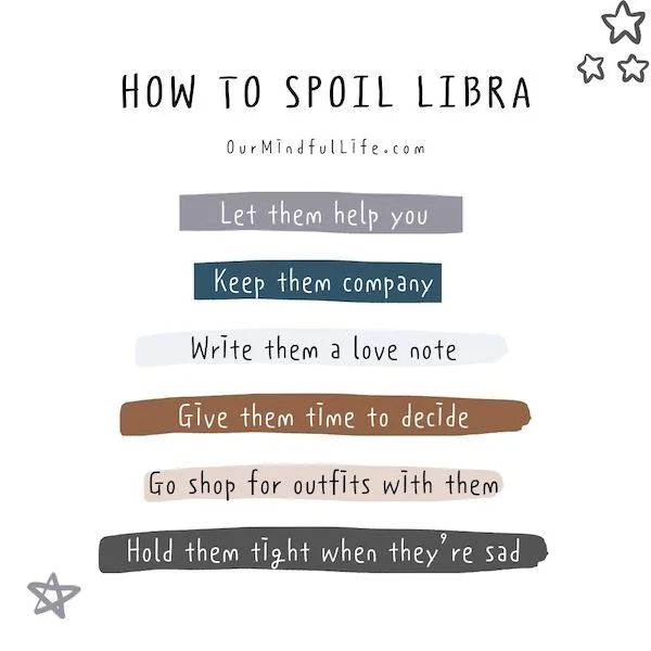 How to spoil Libra - Libra facts and quotes