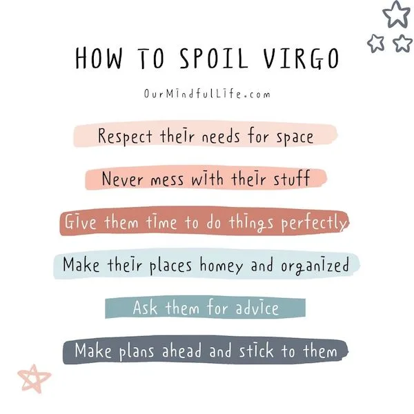 How to spoil Virgo - Virgo facts and quotes