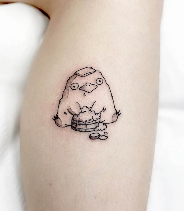 Ōtori-Sama - the Spirited Away duck by @takko.san