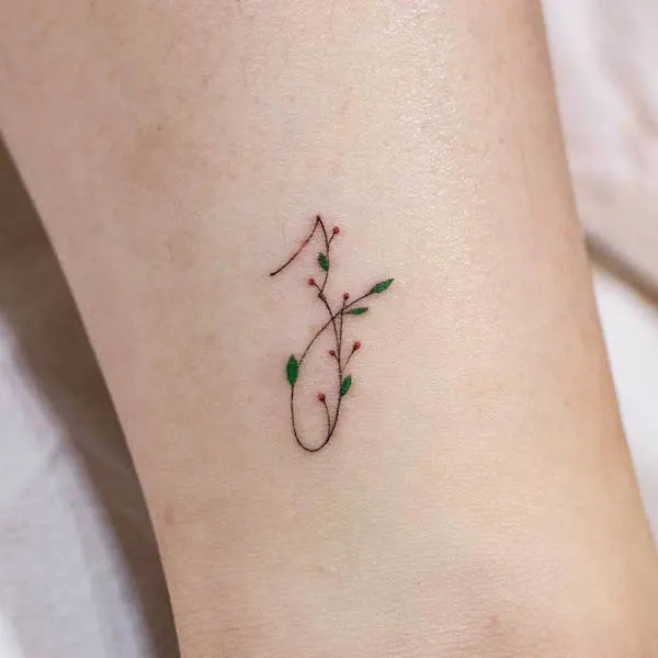 Harsh Tattoos  S initial with flower and moon design   Facebook