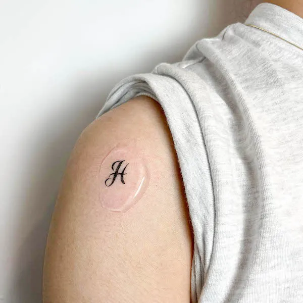 Tattoo | My initials and football number. This serves as a p… | Flickr