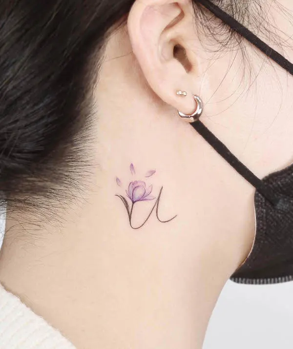 Initial Letter Tattoos  POPSUGAR Beauty