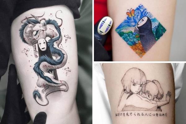 Spirited Away tattoos