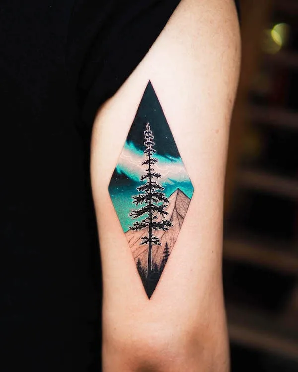 Forest tattoo by Eva Krbdk | Post 17521