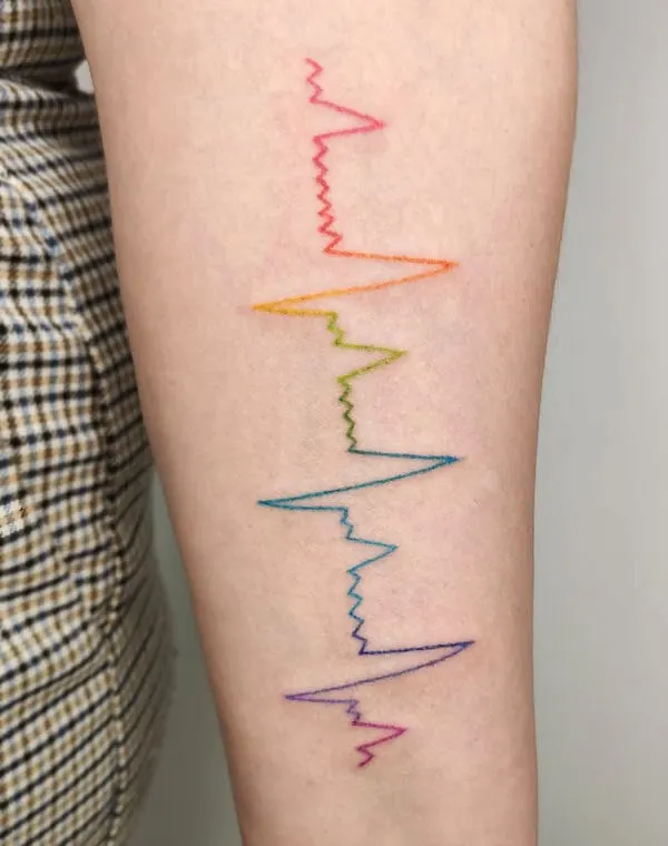 Lgbt Triangle Tattoo