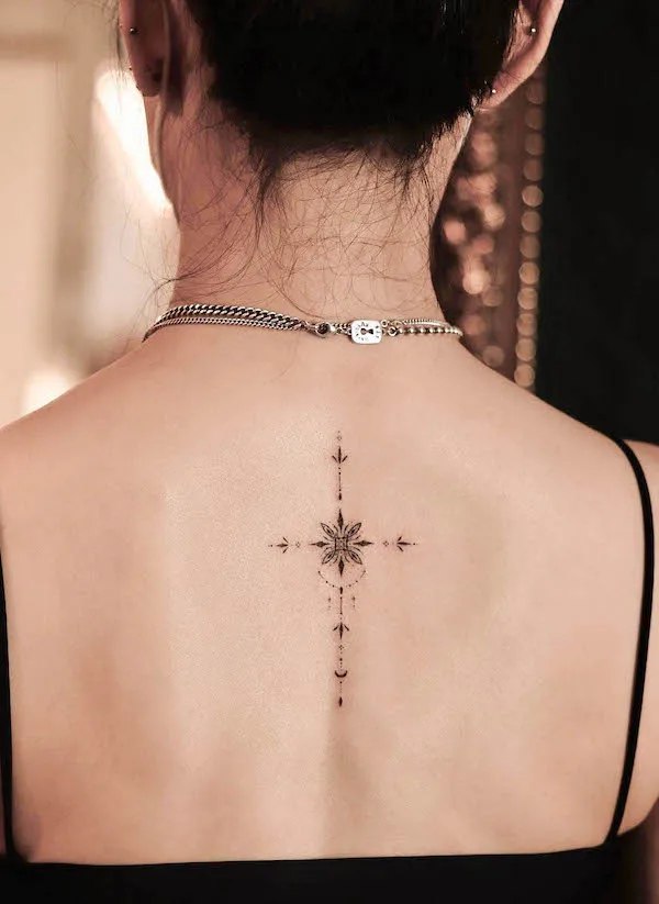 Gorgeous And Sexy Spine Tattoo Designs and Its Meaning  Tikli