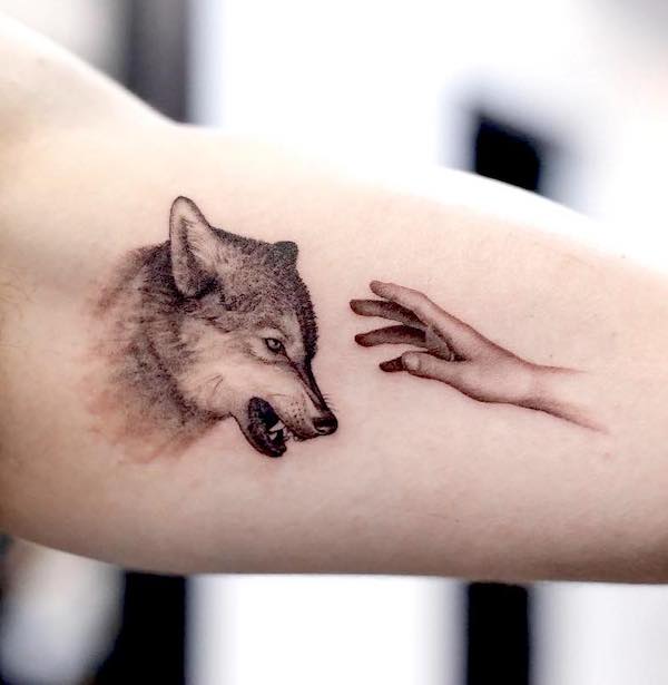 48 Unconventional Wolf Tattoos for Men and Women - Our Mindful Life 48 Unconventional Wolf Tattoos for Men and Women - Our Mindful Life