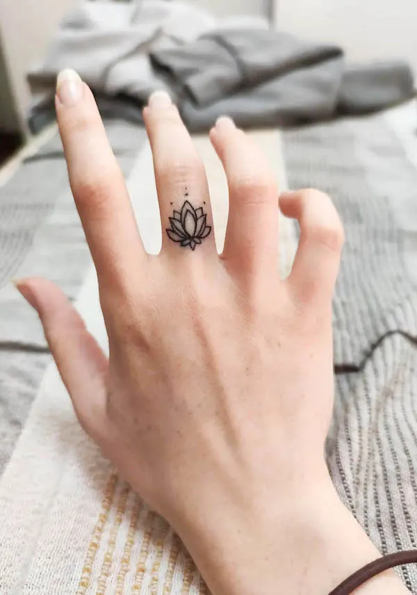 40 Of The Best Wedding Ring Tattoo Designs-as247.edu.vn