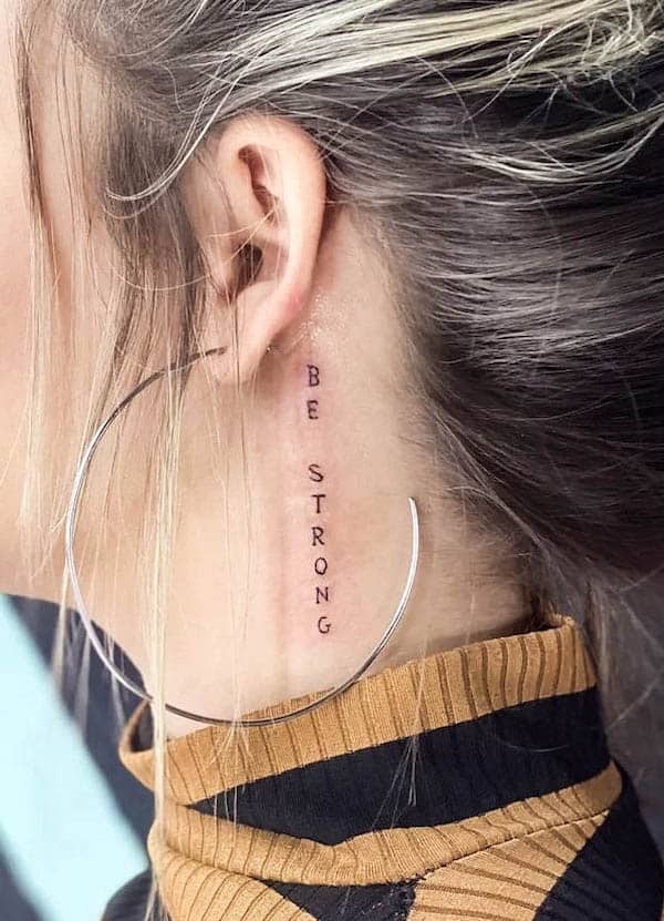 Meaningful neck tattoos