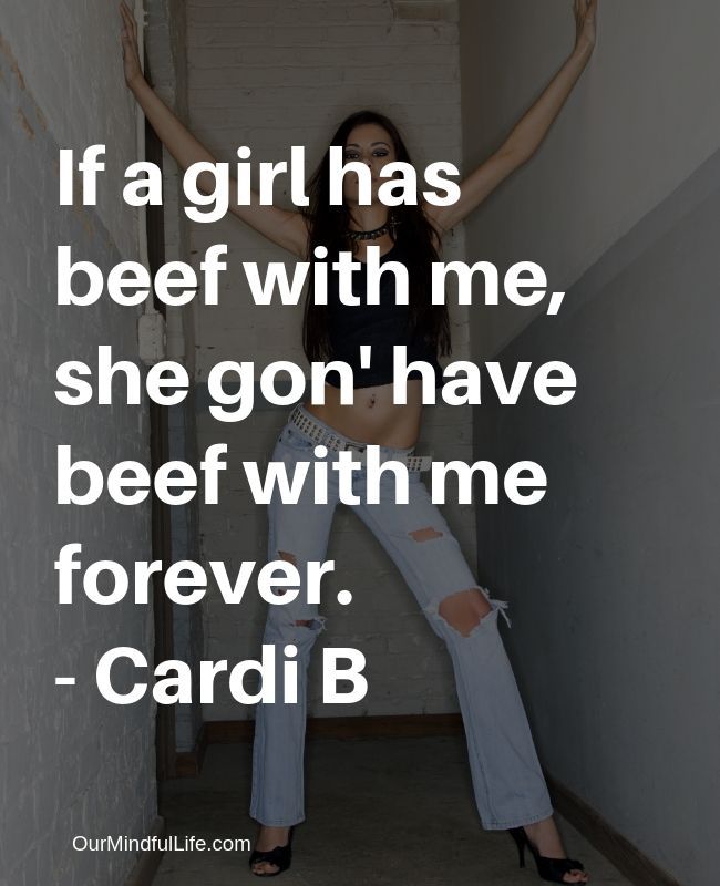 Cardi B badass quotes