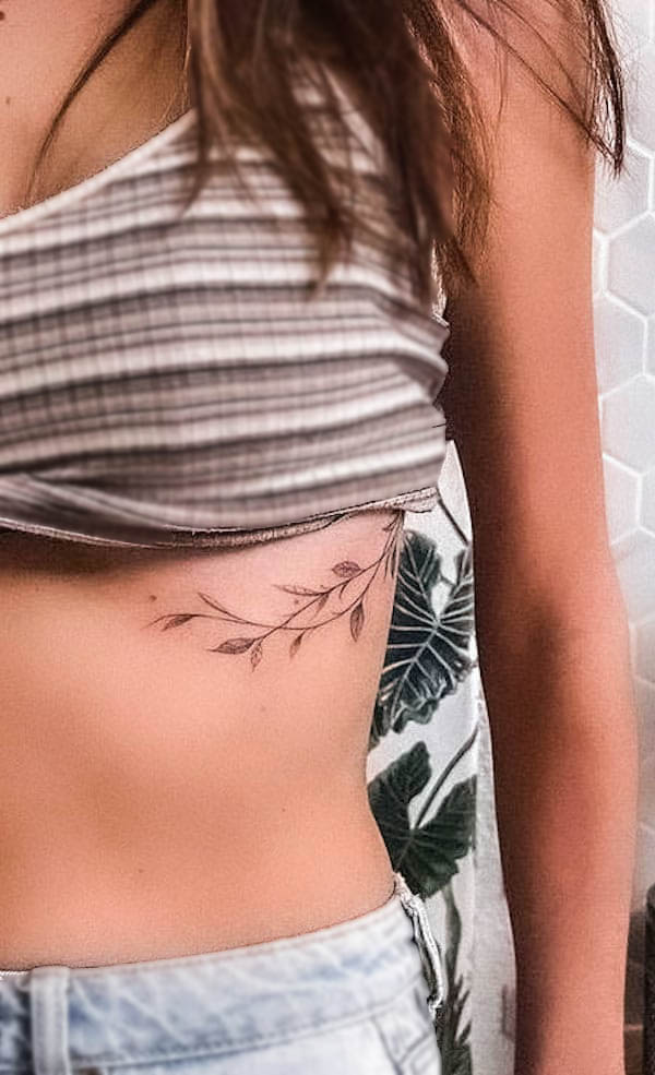 Tattoos for womens rib cage