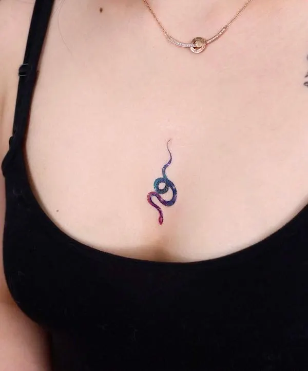 Details 100+ about small female chest tattoos unmissable - in.daotaonec