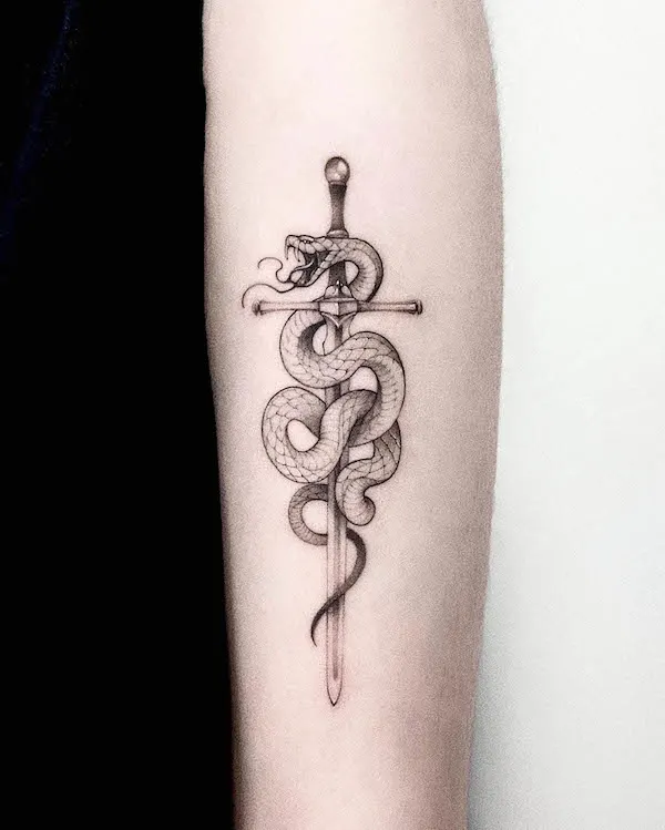47 Gorgeous Snake Tattoos for Women with Meaning - Our Mindful Life