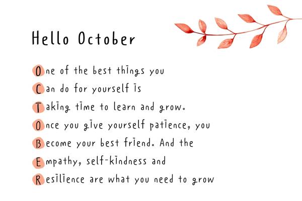 october quotes