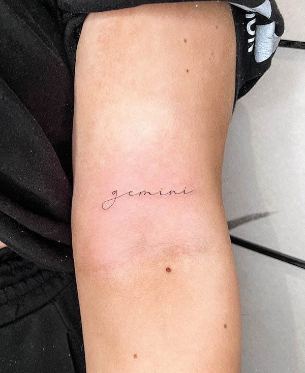 52 Unique Gemini Tattoos with Meaning - Our Mindful Life 52 Unique Gemini Tattoos With Meaning - Our Mindful Life