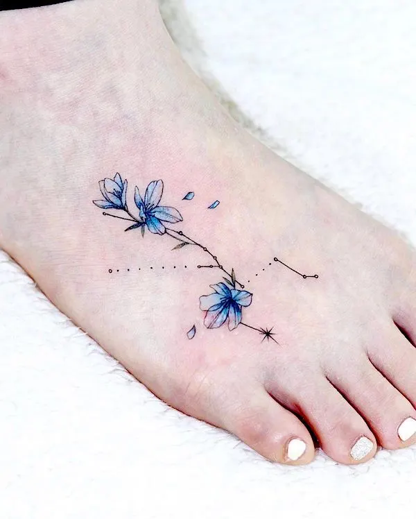 45 Awesome Foot Tattoos for Women  StayGlam