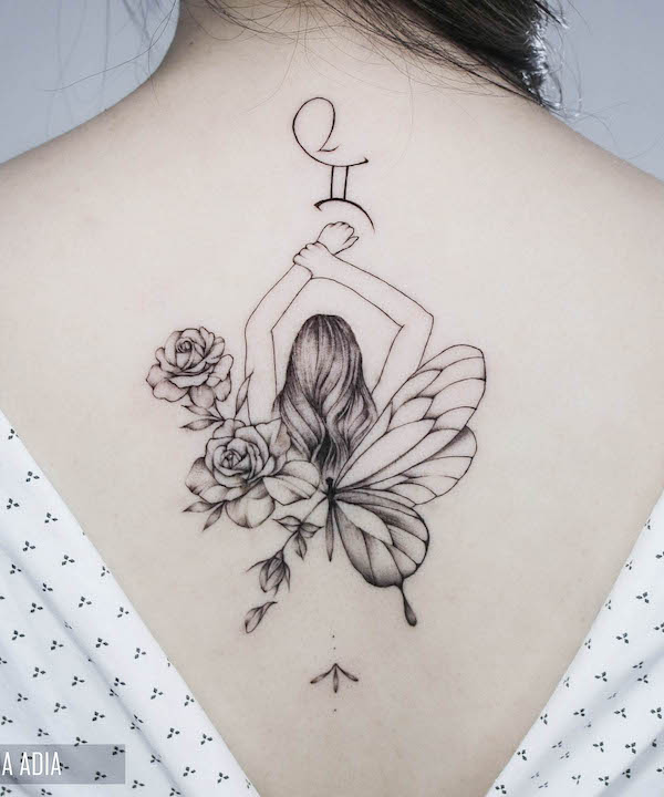52 Unique Gemini Tattoos with Meaning - Our Mindful Life