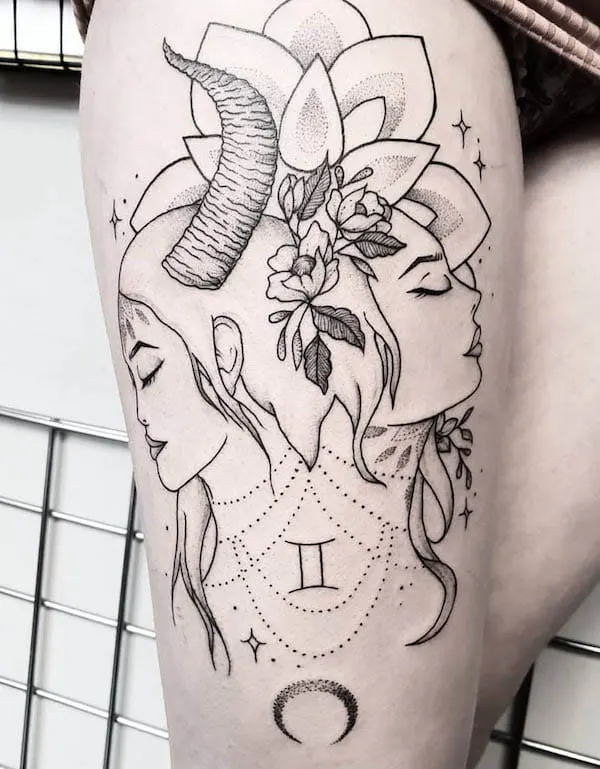 52 Unique Gemini Tattoos with Meaning  Our Mindful Life