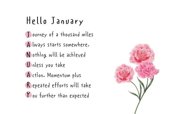 January quotes