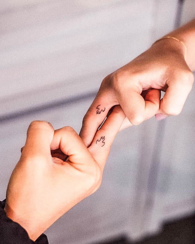 Tiny tattoo ideas for friends