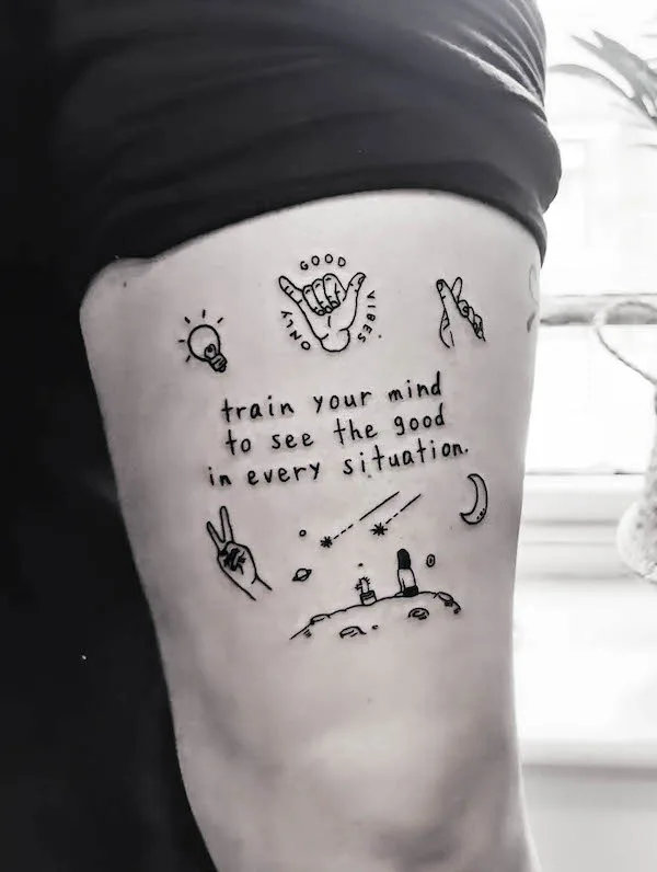 See the good_meaningful mental health tattoo by @cassiebirdtattoos